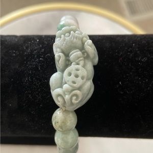 Real Jade pi xiu good luck bracelet